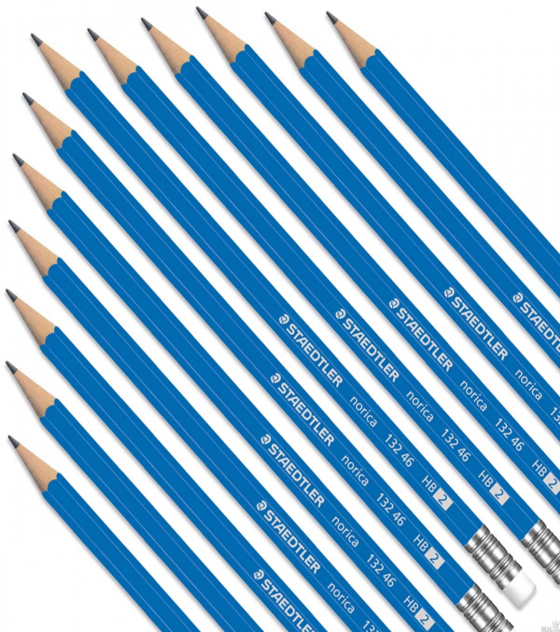 Pencil Staedtler Norica with Rubber Tip(132) Secondary image