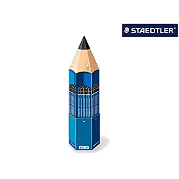 Staedler CT90 Pencil Mars Lumograph tower Display of 90 Pcs - Al Masam Stationery LLC Main image