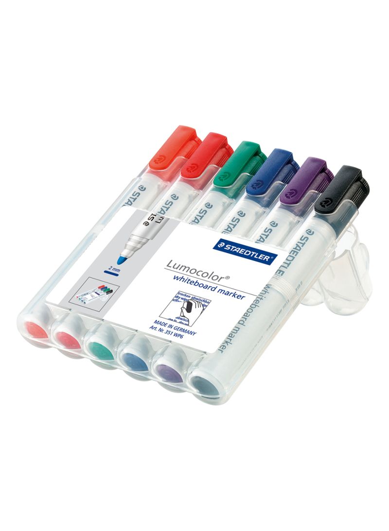 Staedtler 351 White Board marker Bullet tip - Al Masam Stationery LLC Main image