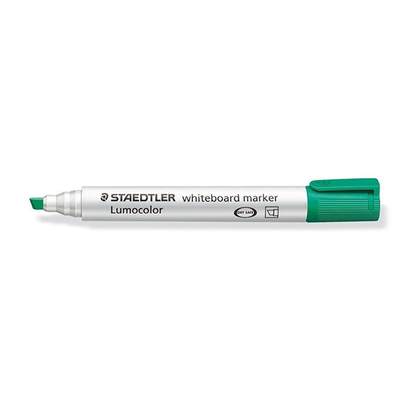 Staedtler 351B White Board marker Chisel Tip Green - Al Masam Stationery LLC Main image