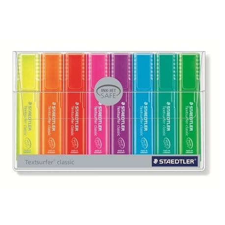 Staedtler 364 Textsurfer classic Flu Wallet of 8 Pcs - Al Masam Stationery LLC Main image