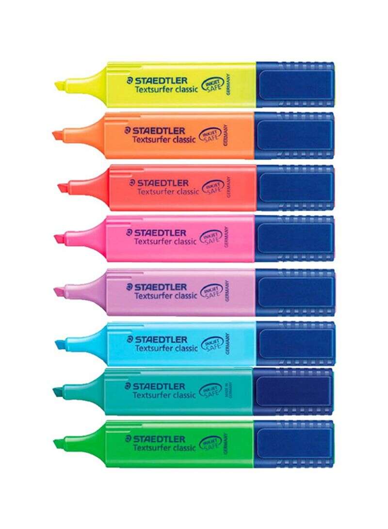 Staedtler 364 Textsurfer Highlter Pack of 8 - Al Masam Stationery LLC Main image