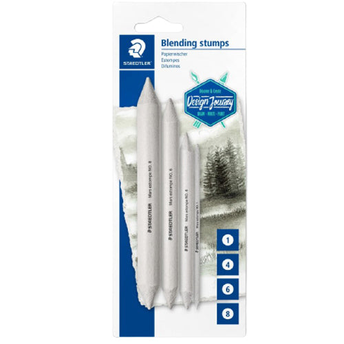 Staedtler 5426 Blending stumps of 4 sizes - Al Masam Stationery LLC Main image
