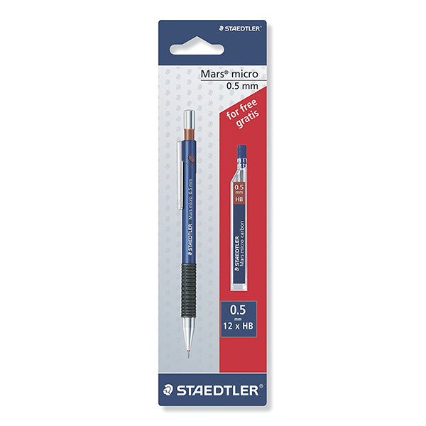 Staedtler 775-5 Mars Mech.Pencil 0.5 With Lead FREE Blister Pack - Al Masam Stationery LLC Main image