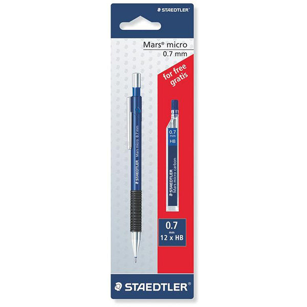 Staedtler 775-7 Mars Mech.Pencil 0.7 With Lead FREE Blister Pack - Al Masam Stationery LLC Main image
