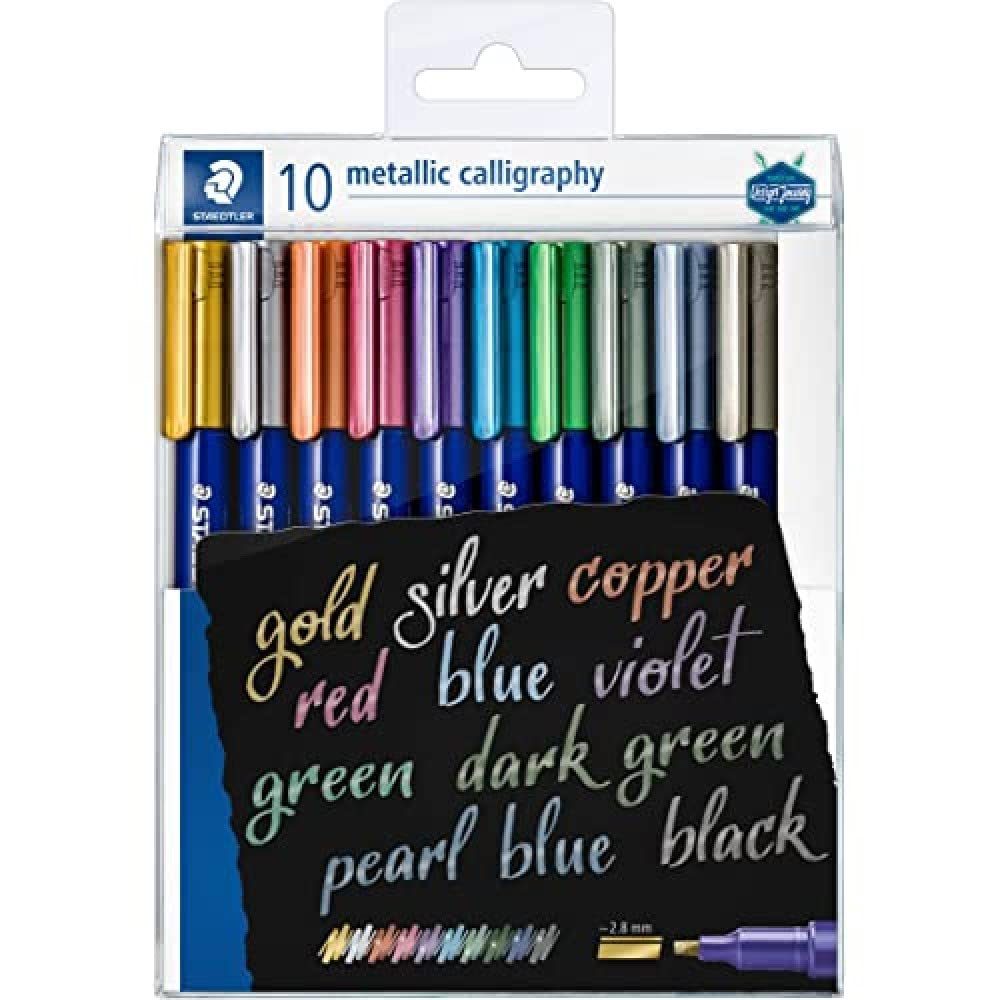 STAEDTLER 8325 TB10 Design Journey Metallic Pen Set - Al Masam Stationery LLC Main image