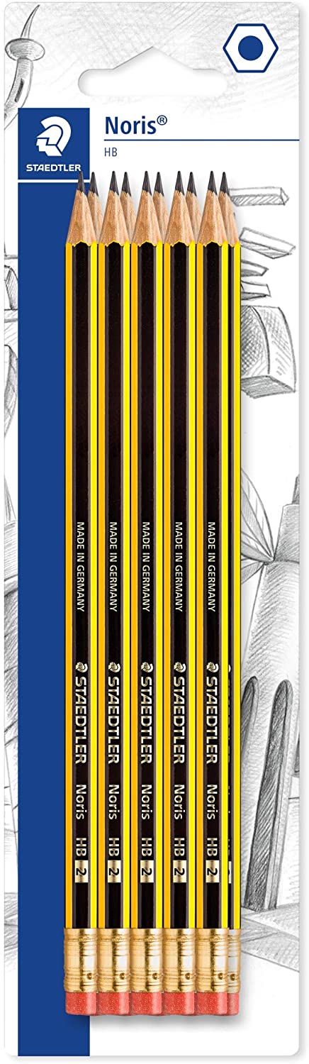 Staedtler Noris with rubber tip, Blister of 10 Pcs - Al Masam Stationery LLC Main image
