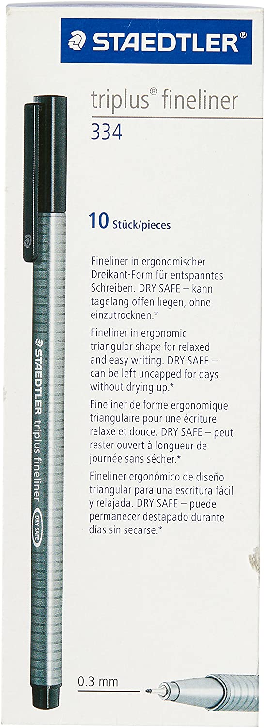 Staedtler 334-07 Triplus fineliner Light Brown - Al Masam Stationery LLC Main image