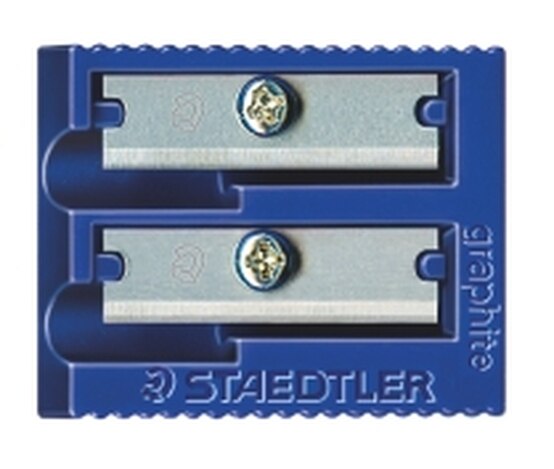 Staedtler Double-hole plastic sharpner510-60KP50 - Al Masam Stationery LLC