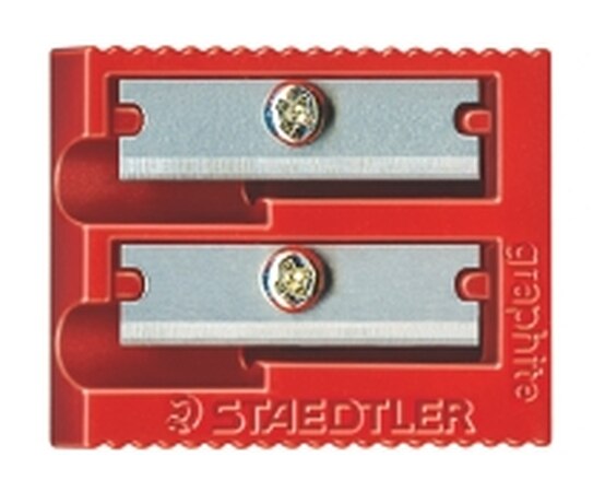 Staedtler Double-hole plastic sharpner510-60KP50 - Al Masam Stationery LLC