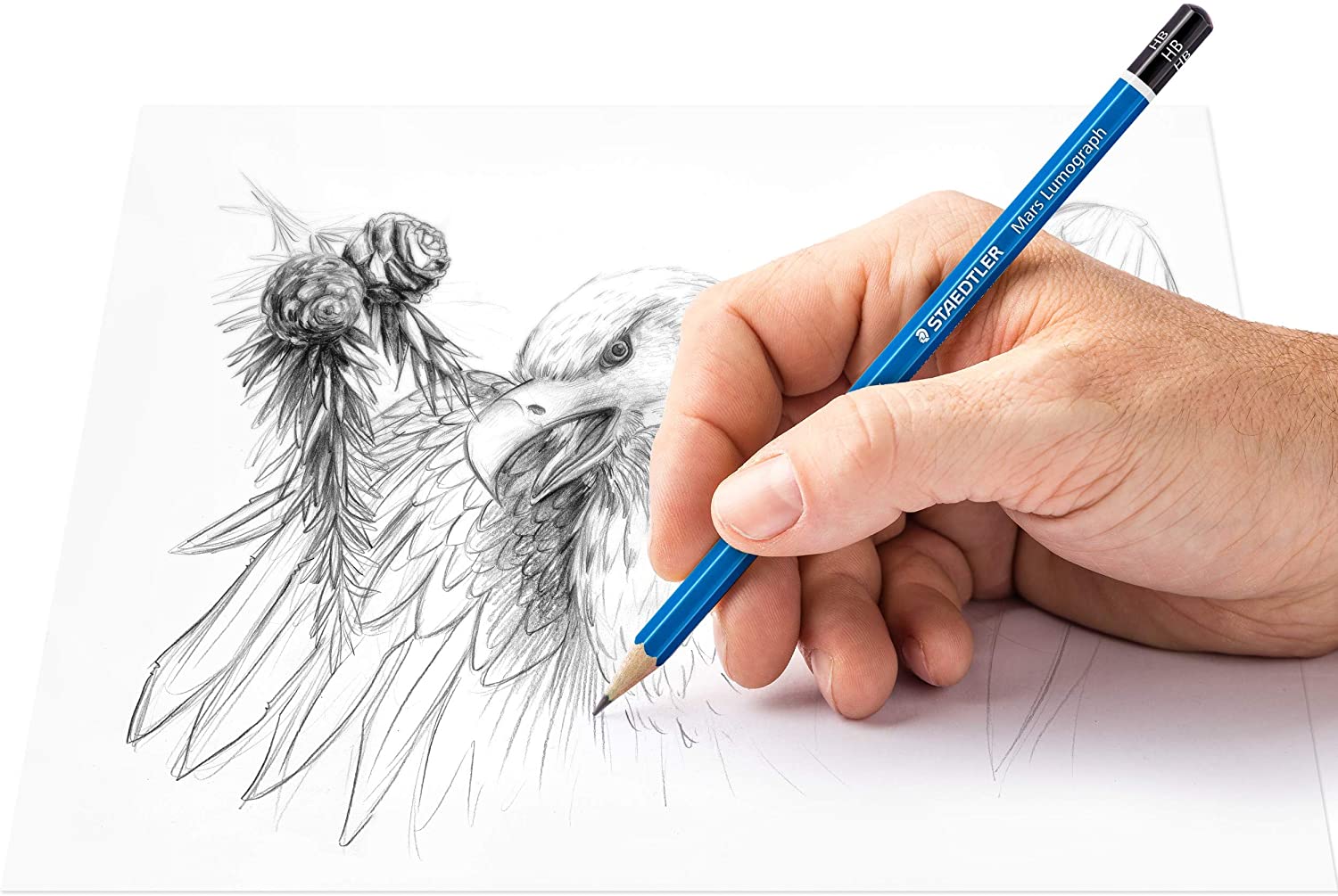 Staedtler Mars Lumograph Pencil - (Pack of 12) Secondary image