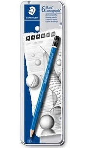 Staedtler Mars Lumograph Pencil - (Pack of 6) - Al Masam Stationery LLC Main image