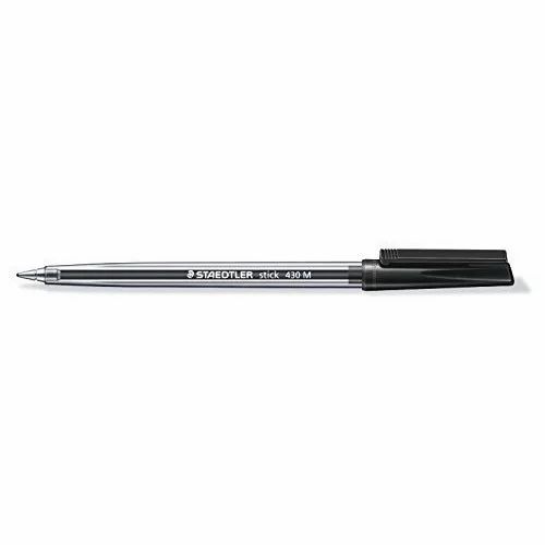 Pen Ballpoint Staedtler 430M-9 - Black - Al Masam Stationery LLC Main image