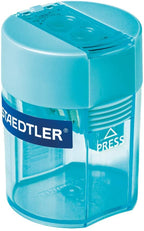 Staedtler 512-006 Double Hole Tub Sharpner Transparent - Al Masam Stationery LLC