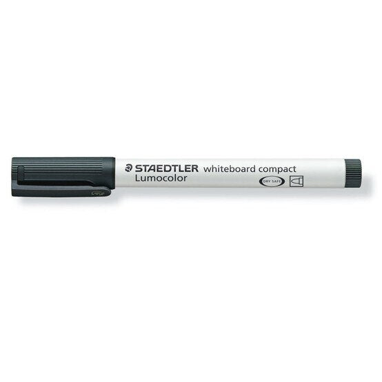 Staedtler WhiteBoard marker Lumo compact Black (341-09) - Al Masam Stationery LLC Main image
