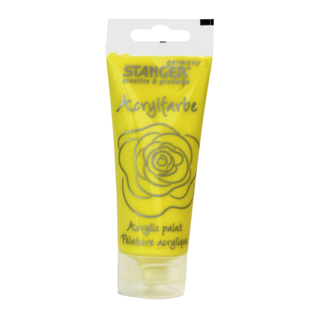 STANGER Acrylic paints, 75 ml LEMON YELLOW - Al Masam Stationery LLC Main image