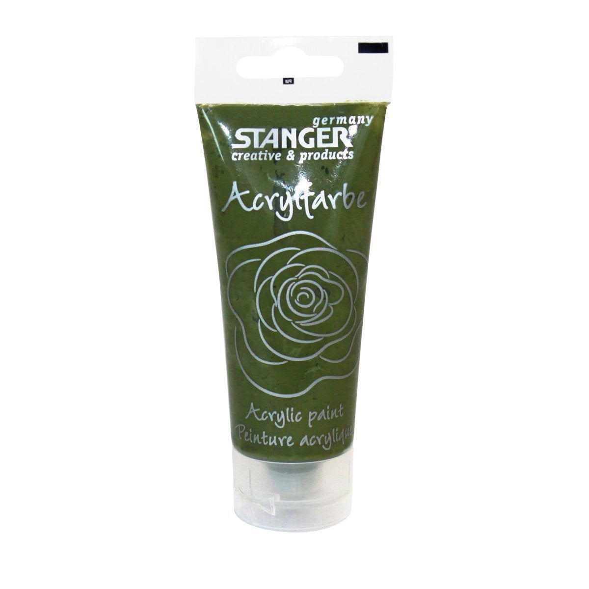 STANGER Acrylic paints, 75 ml OLIVE-GREEN - Al Masam Stationery LLC Main image