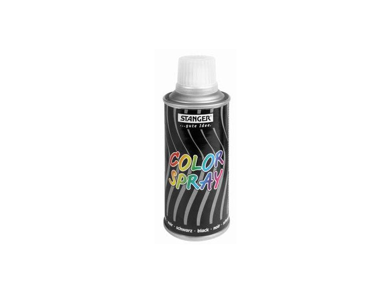 STANGER Colour Spray Acrylic MS 150 ml BLACK - Al Masam Stationery LLC Main image