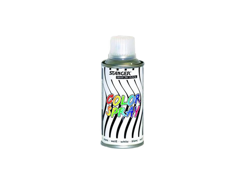 STANGER Colour Spray Acrylic MS 150 ml WHITE - Al Masam Stationery LLC Main image
