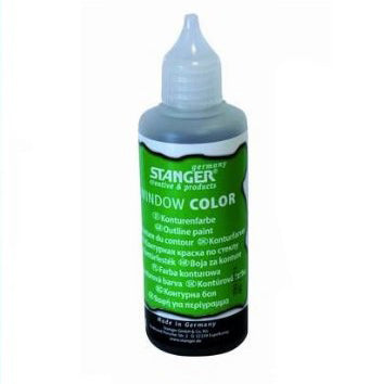 STANGER Outliner, 80 ml BLACK - Al Masam Stationery LLC Main image