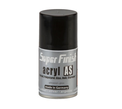 STANGER Super finish Acrylic Spray 100 ml SILVER - Al Masam Stationery LLC Main image