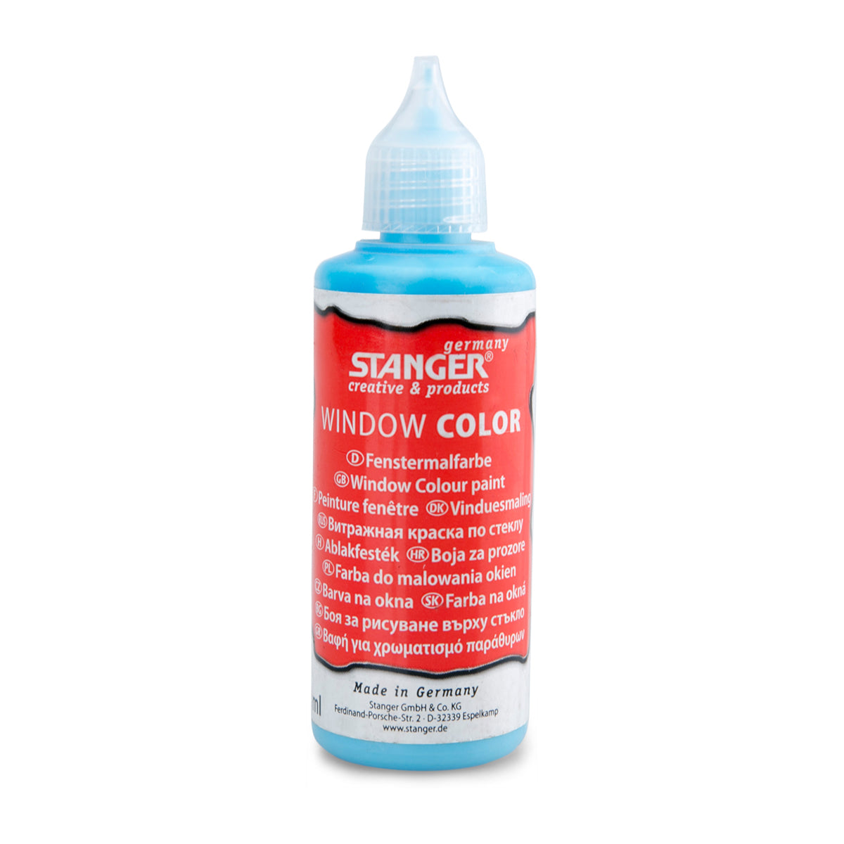 STANGER Window Colour paint 80, ml LIGHT BLUE - Al Masam Stationery LLC Main image