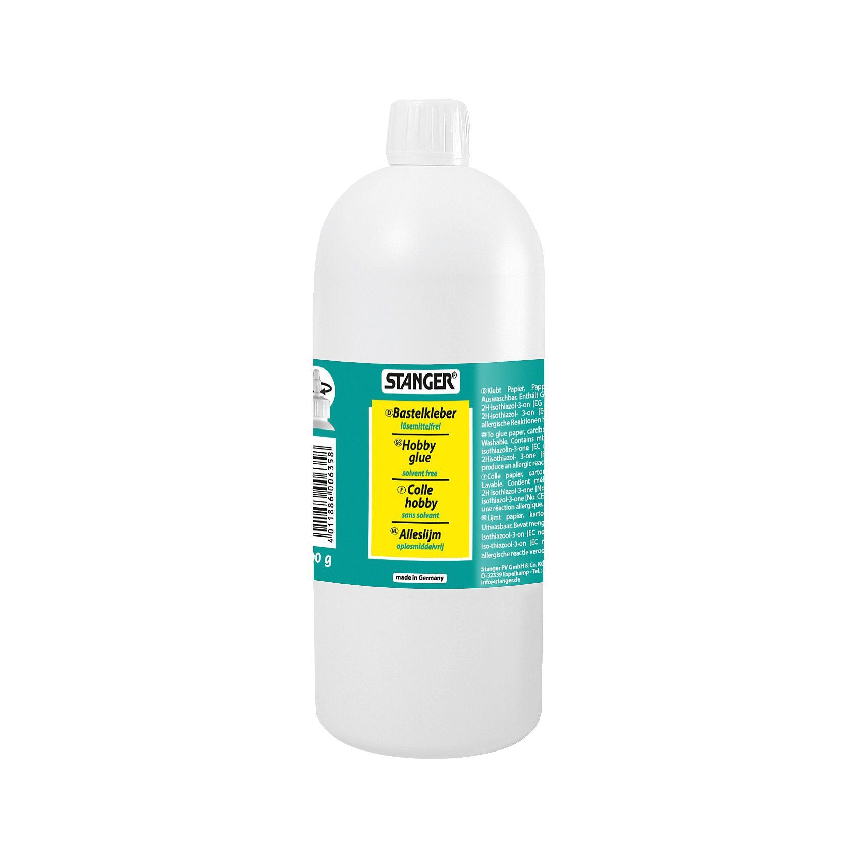 STANGER Hobby Glue BOTTLE 1 LTR - Al Masam Stationery LLC Main image