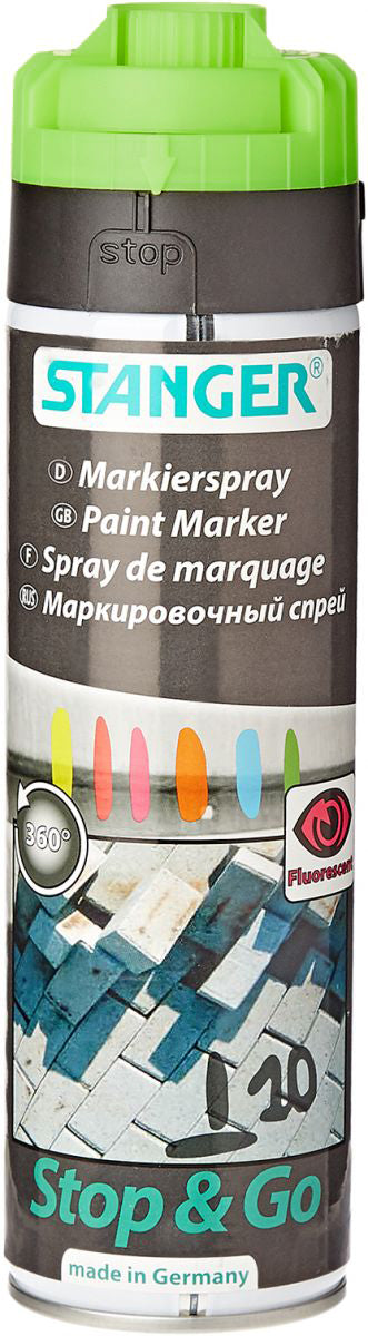 STANGER Paint Marker long-time, Stop & Go, 500 ml GREEN - Al Masam Stationery LLC Main image