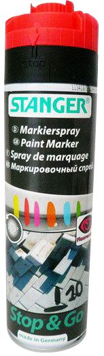 STANGER Paint Marker long-time, Stop & Go, 500 ml RED - Al Masam Stationery LLC Main image
