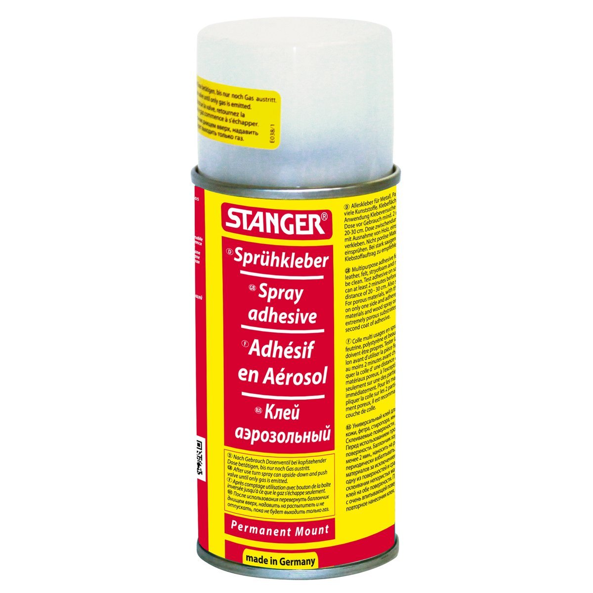 STANGER Spray Adhesive 150 ML PERMANENT - Al Masam Stationery LLC Main image