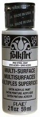 Folkart Multi-Surface Paint - Steel Gray - Al Masam Stationery LLC