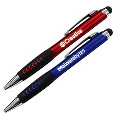 AMS-PN-41 - Metal pen with Stylus + ILLUMINATED LOGO OPTION - Al Masam Stationery LLC