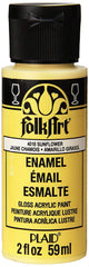 Folkart Enamel Gloss Acrylic Paints Sunflower - Al Masam Stationery LLC