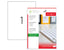 TANEX A4 1 LABEL  210x297 - Al Masam Stationery LLC