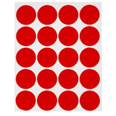 TANEX 16mm 48L RED circle - Al Masam Stationery LLC Main image