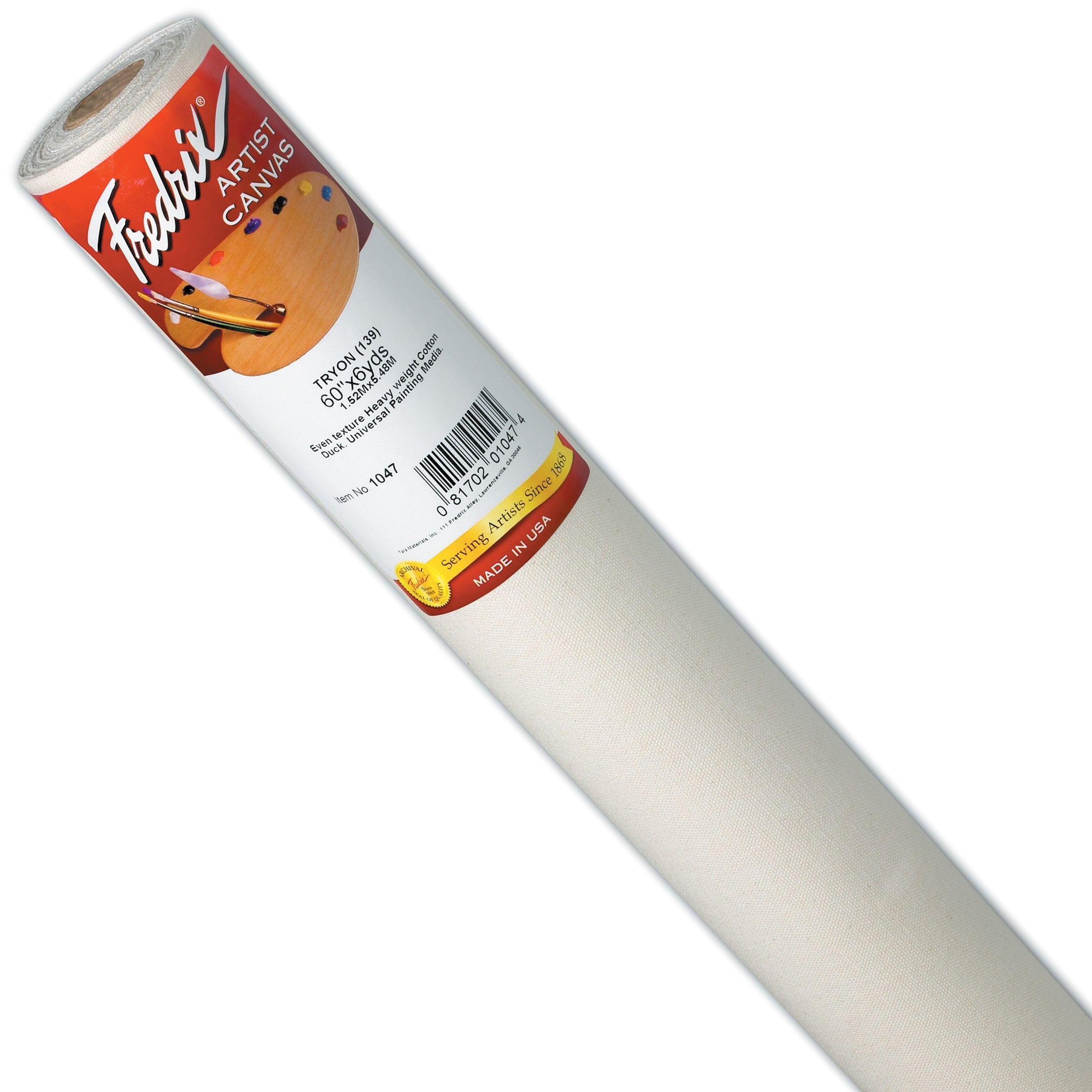 TARA ACRYLIC PRIMED COTTON CANVAS 60" X 6 YD 2 - Al Masam Stationery LLC Main image