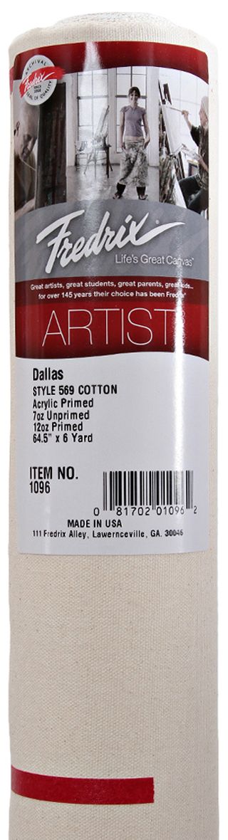 TARA ACRYLIC PRIMED COTTON CANVAS 64.5" X 6 YD - Al Masam Stationery LLC Main image