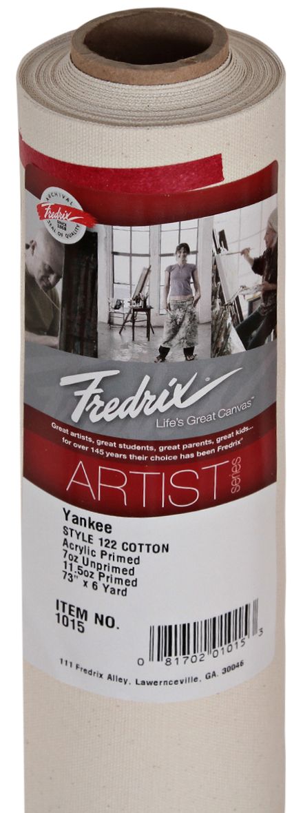 TARA ACRYLIC PRIMED COTTON CANVAS 73" X 6 YD Secondary image