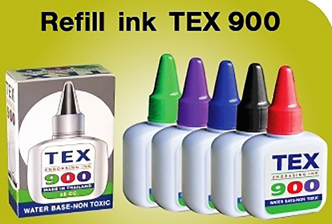 TEX Stamp Pad Ink Green - Al Masam Stationery LLC