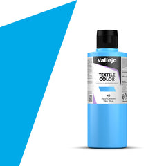 TEXTILE COLOR 45: 200 ML. SKY BLUE