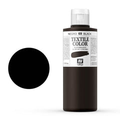 TEXTILE COLOR 69: 200 ML. BLACK