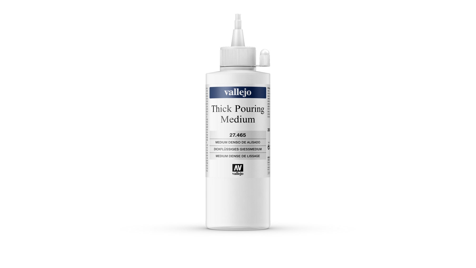 VALLEJO THICK POURING MEDIUM 465-200ML. - Al Masam Stationery LLC