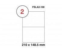 MULTI PURPOSE WHITE LABEL-210X148.5mm - Al Masam Stationery LLC