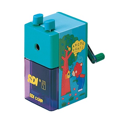Hand Pencil Sharpener-0162 with clamp - Al Masam Stationery LLC
