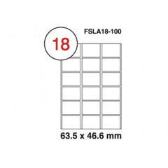 FIS MULTI PURPOSE WHITE LABEL 63.5X46.6