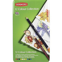 Derwent Color Collection Tin of 12 - Al Masam Stationery LLC