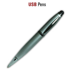 Silver Touch Screen USB Pen - Al Masam Stationery LLC