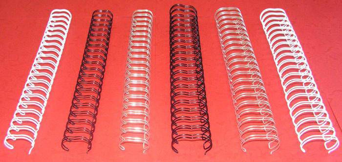 BINDING WIRE 2 :1 23 Loops  ( 6.4mm ) - Al Masam Stationery LLC