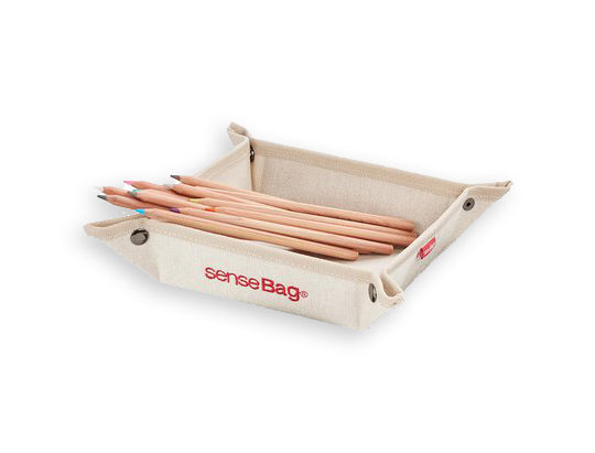 Transotype Sense Bag Fabric Tray  Beige - Al Masam Stationery LLC
