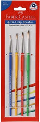 Trigrip Paint Brushes Round - Al Masam Stationery LLC